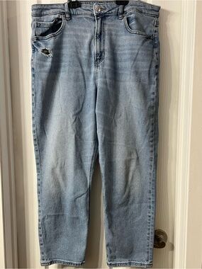 American Eagle Outfitters Light Wash Mom Jeans